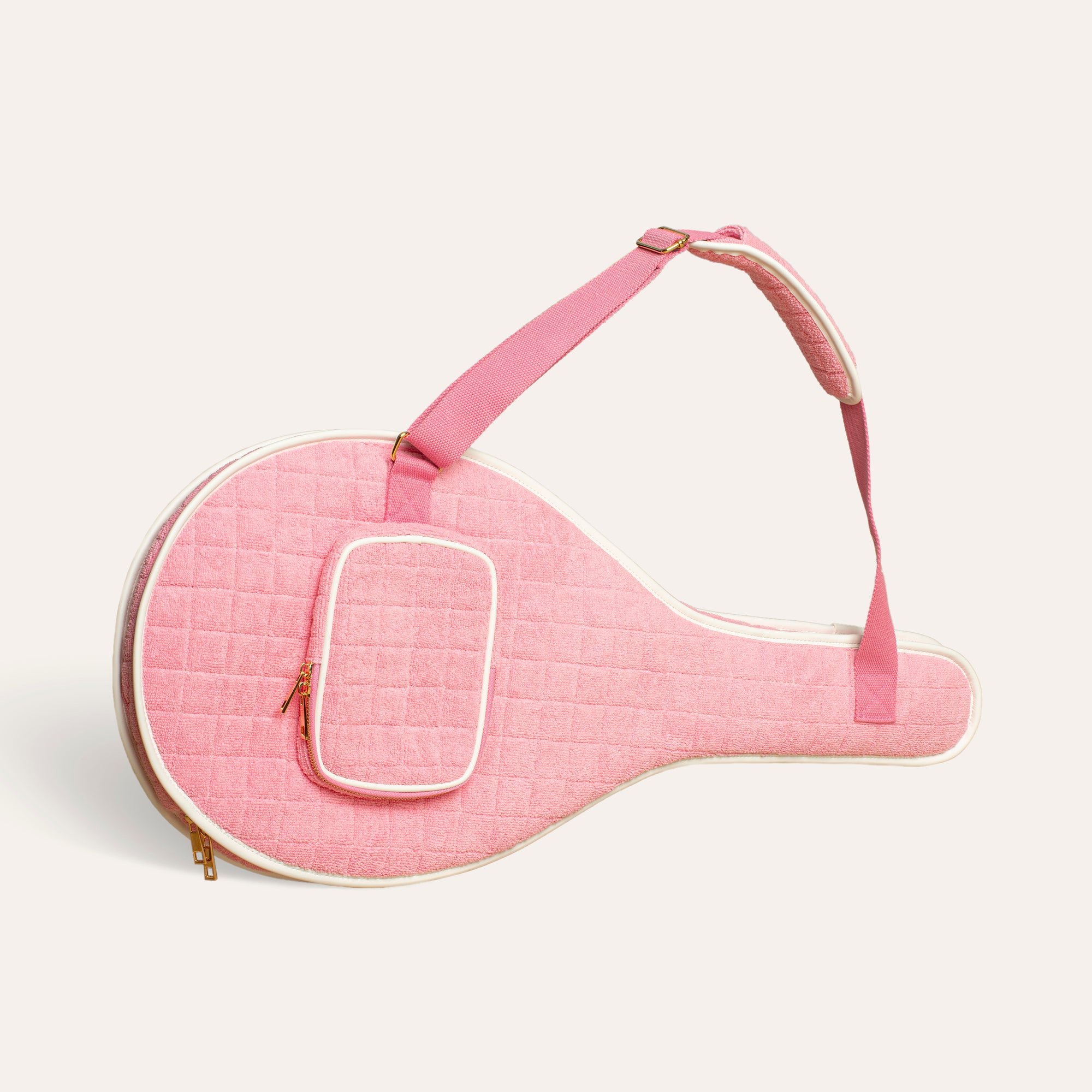 Tennis Cover - Pink Terrycloth