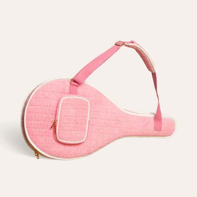 Tennis Cover - Pink Terrycloth
