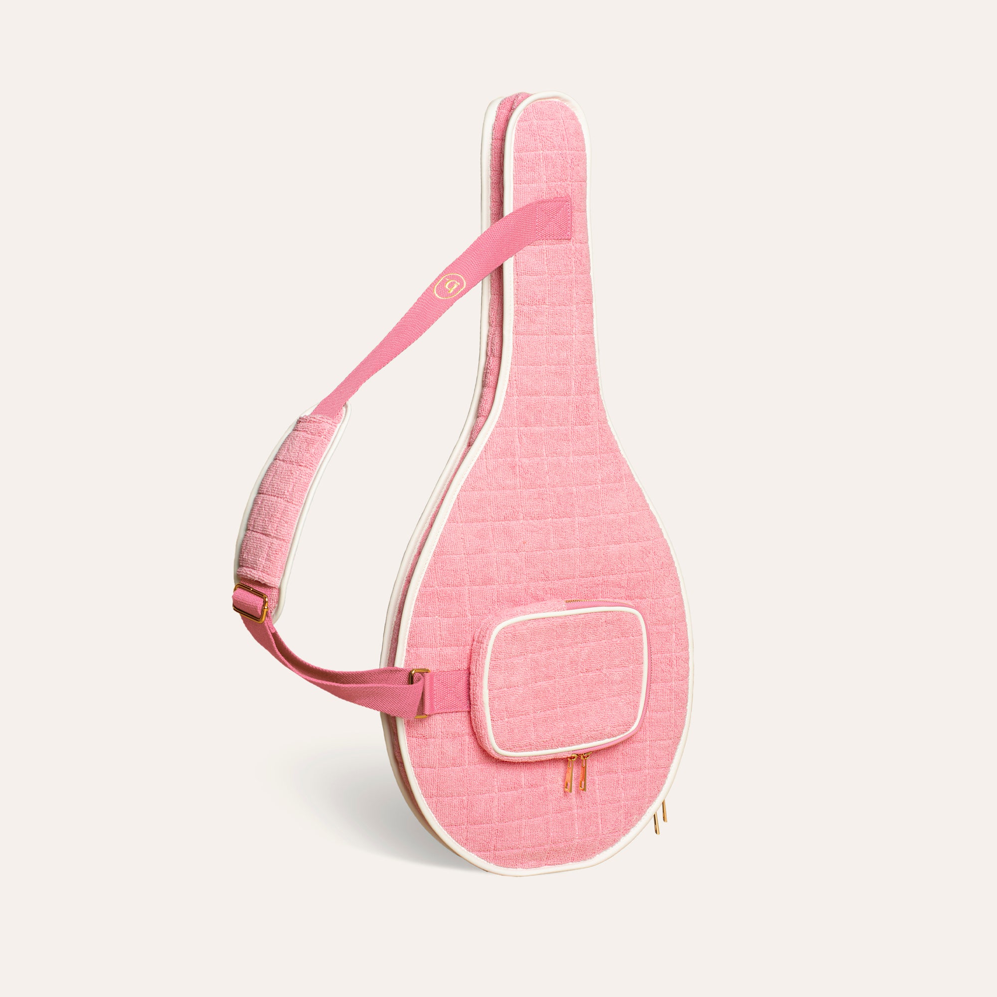 Tennis Cover - Pink Terrycloth
